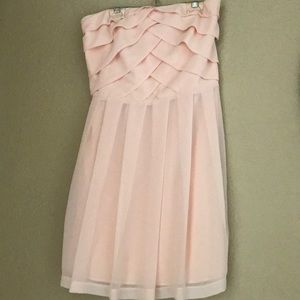 Pale pink express dress